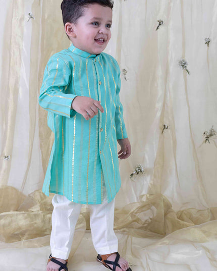 Mast Malang Kurta Set - Blue
