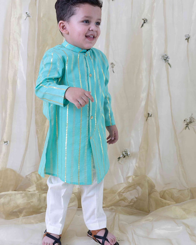 Mast Malang Kurta Set - Blue