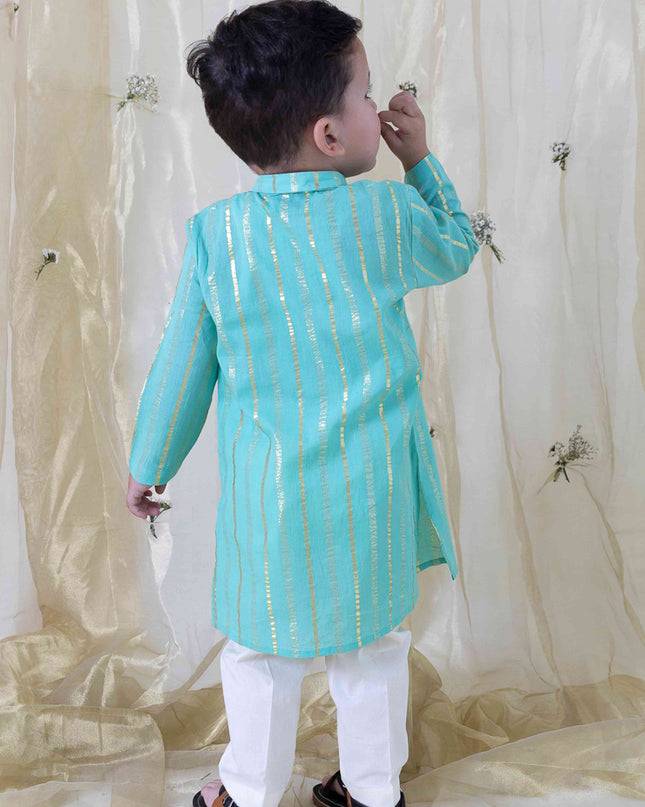 Mast Malang Kurta Set - Blue