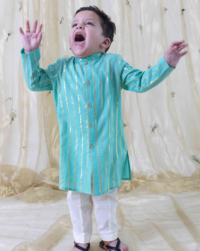 Mast Malang Kurta Set - Blue