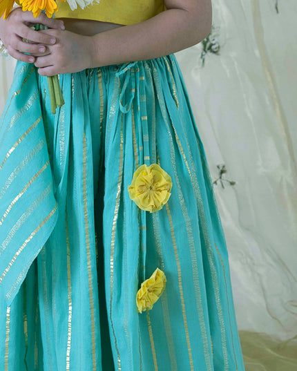 Little Miss Sunshine Lehenga Set - Yellow