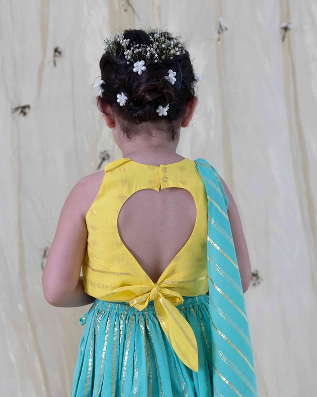 Little Miss Sunshine Lehenga Set - Yellow