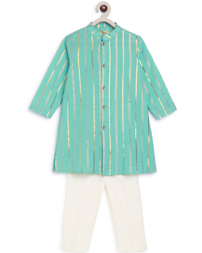 Mast Malang Kurta Set - Blue