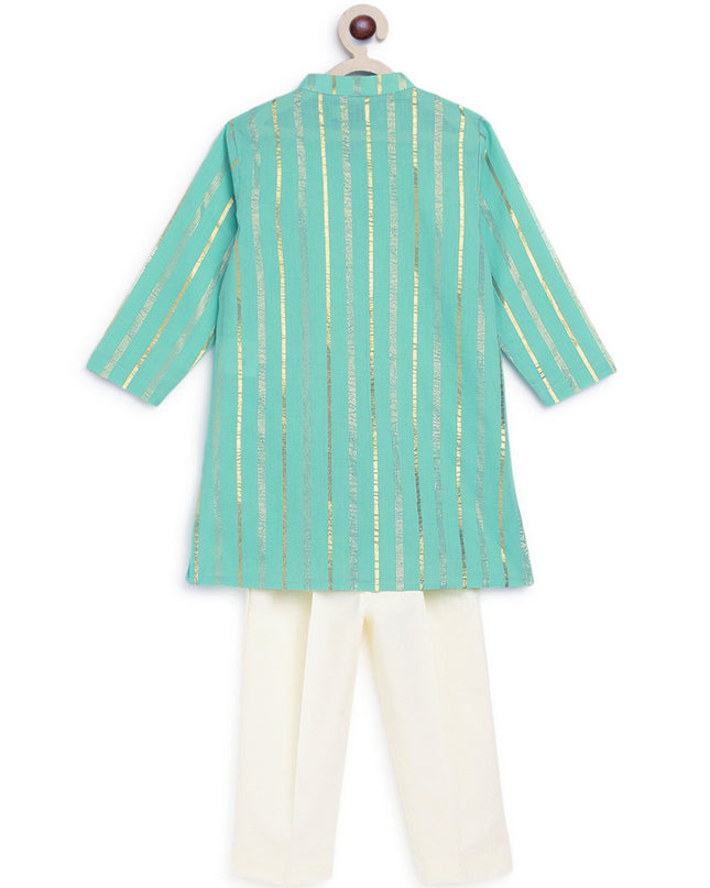 Mast Malang Kurta Set - Blue