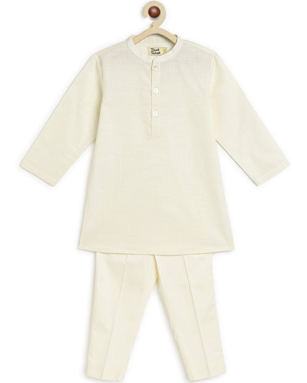 Khwabeeda Sherwani set for Boys - Black