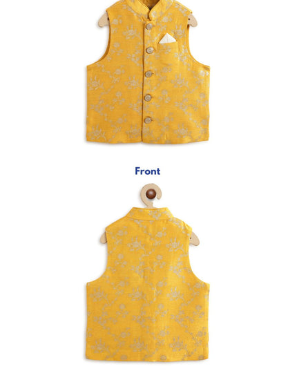 Inaayat Brocade 3 Pc Bundi Set