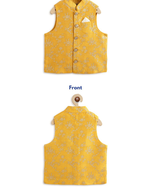 Inaayat Brocade 3 Pc Bundi Set