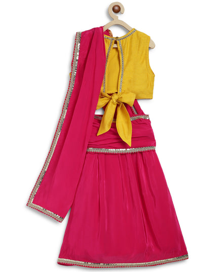O’ Desi Girl Sari Set - Pink