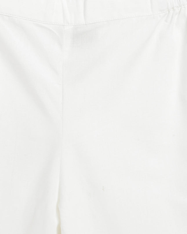 Boy Bandhani Print Cotton Kurta Set - Green