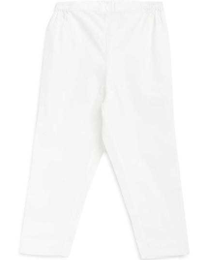 Boy Bandhani Print Cotton Kurta Set - Green