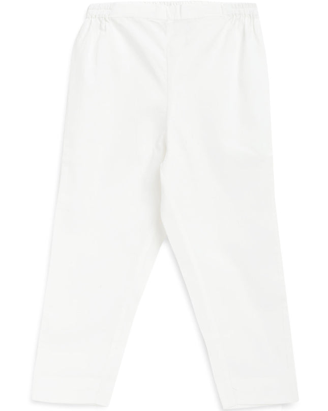 Boy Bandhani Print Cotton Kurta Set - Green