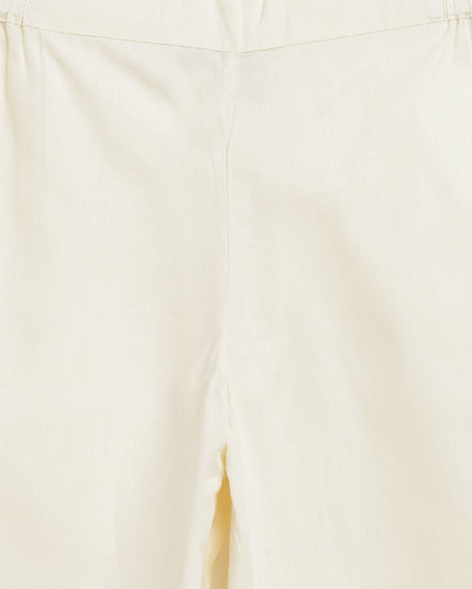 Boy Bandhani Print Cotton Kurta Set - Red