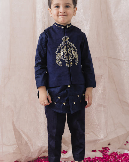 Royal Peacock 3 Pc Bundi Set