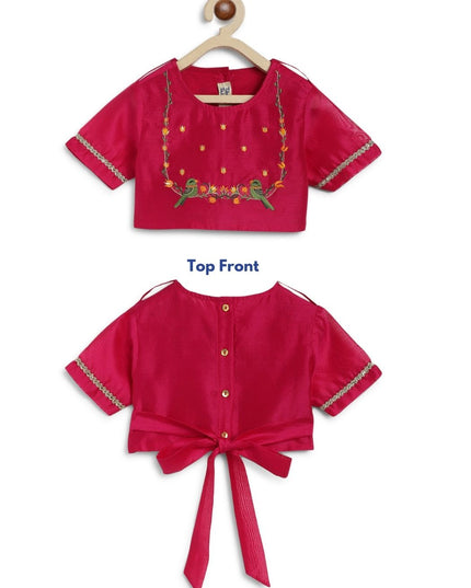 Floral Fun Lehenga Set - Yellow