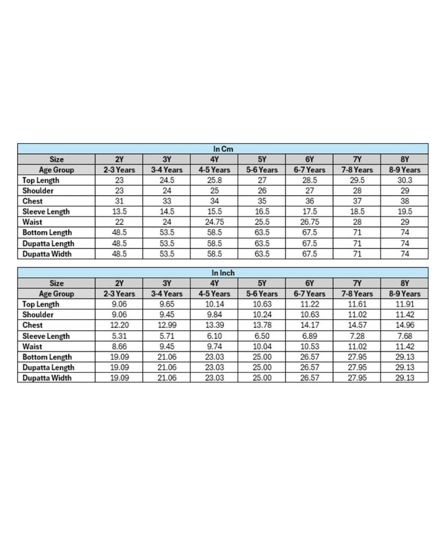 Floral Fun Lehenga Set - Yellow